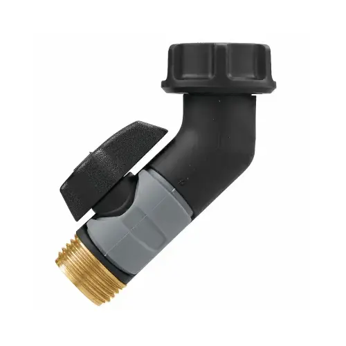 Pro Flo Metal Gooseneck Connector With Shut-Off Pro Flo Metal Gooseneck Connector With Shut-Off