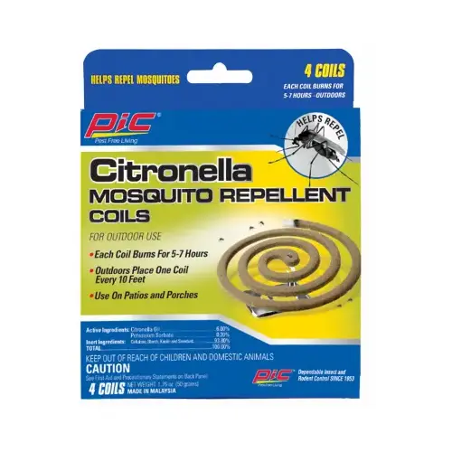 Citronella Coil Mosquito Repellent - pack of 4