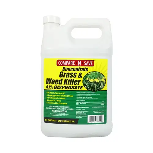 Weed & Grass Killer, Concentrate, 1-Gallon Weed & Grass Killer, Concentrate, 1-Gallon