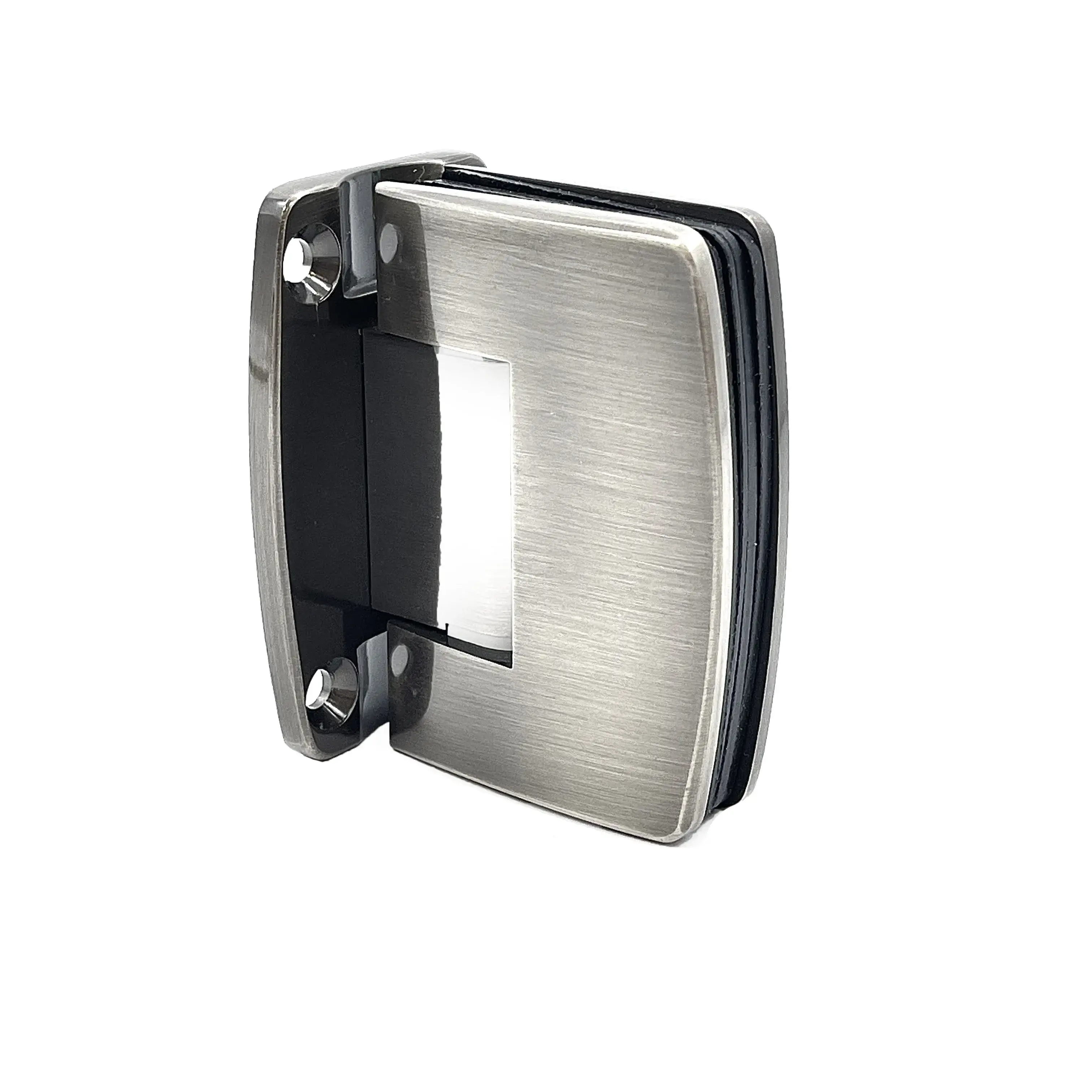 US Horizon Radial Series Glass To Wall Mount Shower Door Hinge With Full Back Plate Brushed Pewter H-R14GTW-FP-BP US Horizon Radial Series Glass To Wall Mount Shower Door Hinge With Full Back Plate Brushed Pewter H-R14GTW-FP-BP