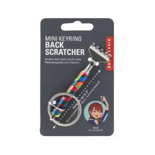 Backscratcher Keychain, Mini, Assorted Backscratcher Keychain, Mini, Assorted