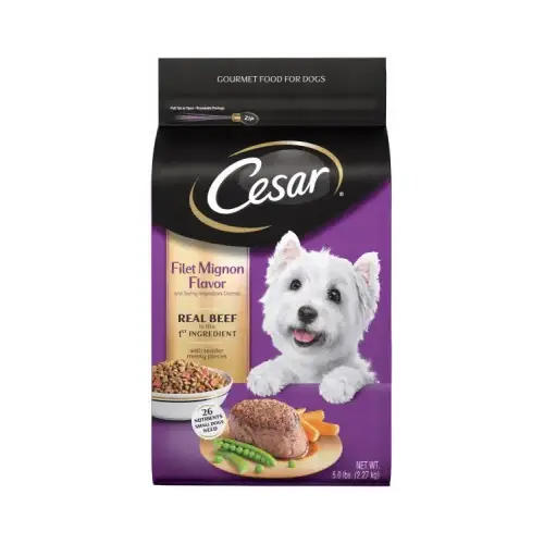 Dry Dog Food, Filet Mignon, 5 Lbs.