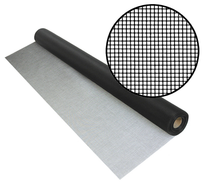 PHIFER INC 3027730 84" x 25' Black Fiberglass Screen