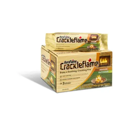 Crackleflame Firelogs, 4.5-Lbs. Each pack of 4 Crackleflame Firelogs, 4.5-Lbs. Each pack of 4