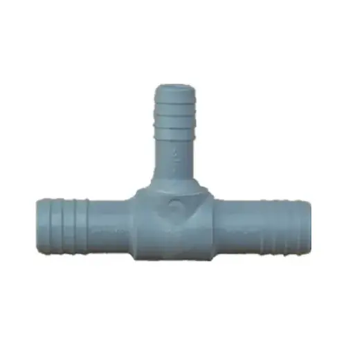 Pipe Fitting, Plastic Insert Tee, 1-1/2-In. Pipe Fitting, Plastic Insert Tee, 1-1/2-In.