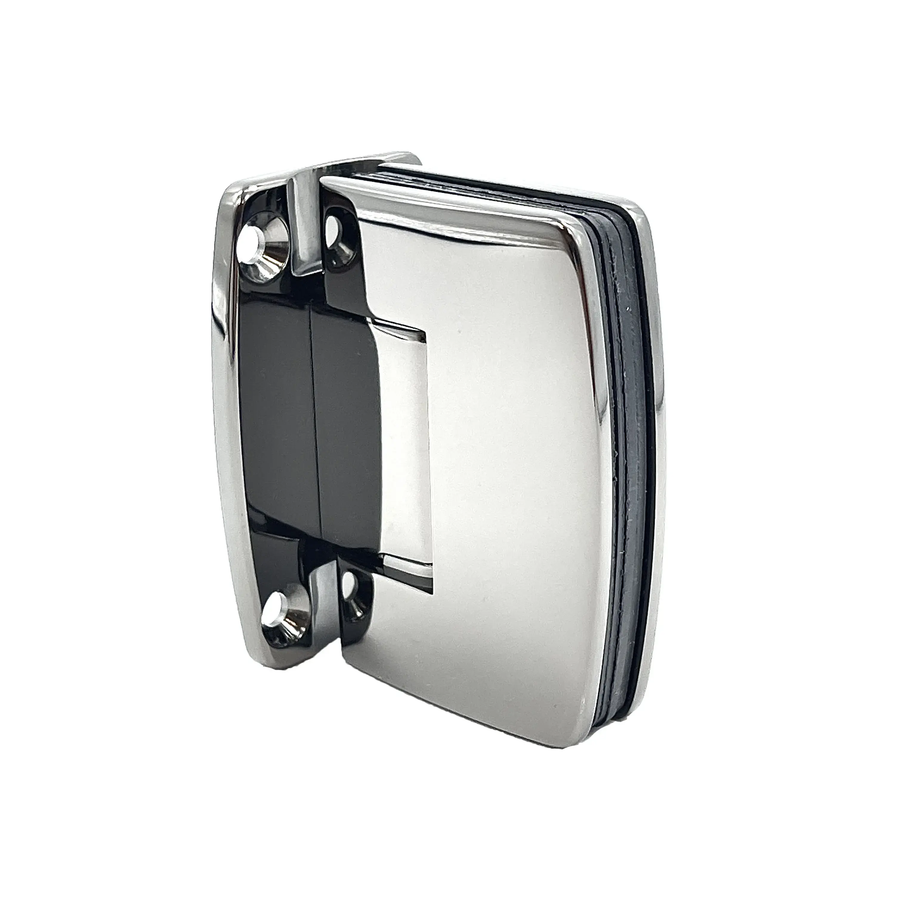 US Horizon Radial Series Glass To Wall Mount Shower Door Hinge With Full Back Plate Black Nickel H-R14GTW-FP-GM US Horizon Radial Series Glass To Wall Mount Shower Door Hinge With Full Back Plate Black Nickel H-R14GTW-FP-GM