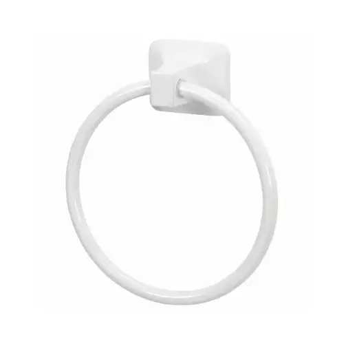 Towel Ring, White
