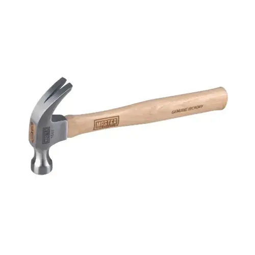 Curved Claw Hammer, Hickory Handle, 16-oz. Curved Claw Hammer, Hickory Handle, 16-oz.