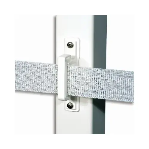 Wood/Vinyl Post Insulators, White Poly Tape - pack of 25