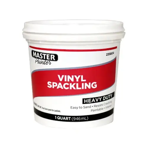 Vinyl Spackling Paste, 1-Qt. Vinyl Spackling Paste, 1-Qt.