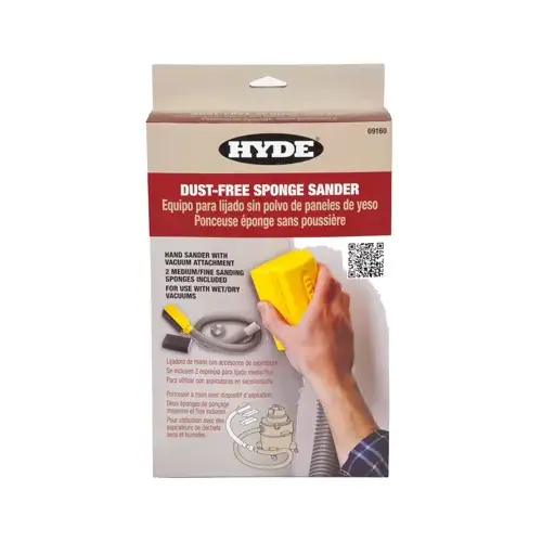 Dust Free Sponge Sander, Use with Wet/Dry Vacs Dust Free Sponge Sander, Use with Wet/Dry Vacs