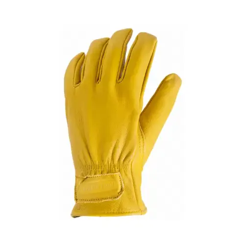 Leather Work Gloves, Napa Goatskin, Men's L Leather Work Gloves, Napa Goatskin, Men's L