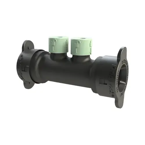 Underground Sprinkler Inline Drip-Lock Manifold, Full-Flow, Two 1/4-In. Ports Underground Sprinkler Inline Drip-Lock Manifold, Full-Flow, Two 1/4-In. Ports