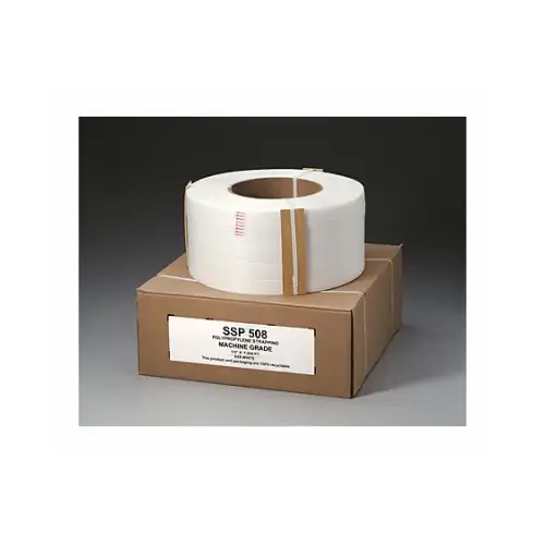 Strapping Replacement Coil, #SEP48HD, 1/2-In. x 7200-Ft. White