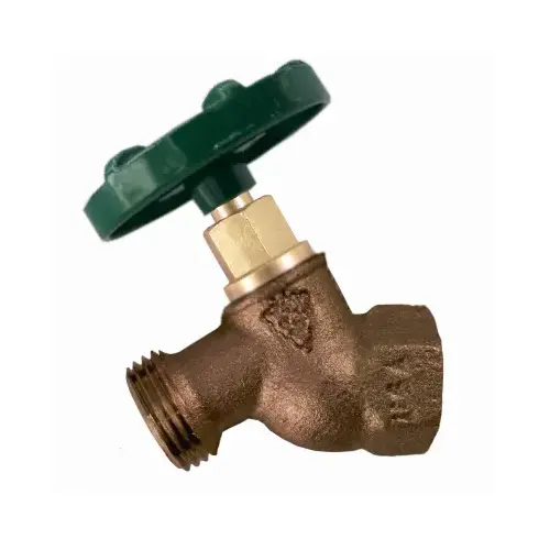 No-Kink Hose Bibb, Quick Turn, Lead-Free, 3/4 FIP x 3/4-In. Hose Thread No-Kink Hose Bibb, Quick Turn, Lead-Free, 3/4 FIP x 3/4-In. Hose Thread