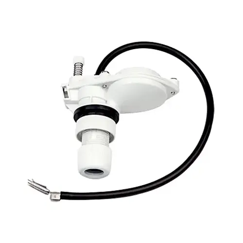 Low Profile Fill Valve, White Plastic Low Profile Fill Valve, White Plastic