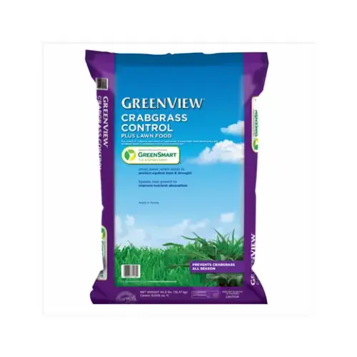 Crabgrass Control + Lawn Food Fertilizer, Covers 15,000 Sq. Ft., 40.5-Lbs.
