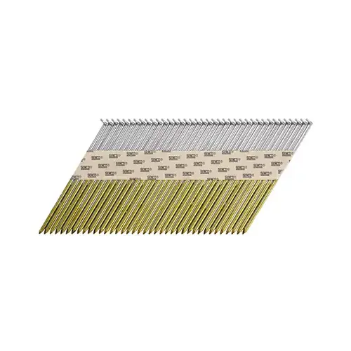 Collated Framing Nails, 34 Degree, Bright Finish, .131 x 3-1/2-In., 2,500-Ct. Collated Framing Nails, 34 Degree, Bright Finish, .131 x 3-1/2-In., 2,500-Ct.