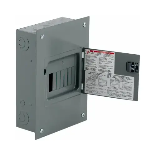 QO Indoor Convertible Main Breaker Load Center Value Pack, 6 Space, 12 Circuits, 100-Amp QO Indoor Convertible Main Breaker Load Center Value Pack, 6 Space, 12 Circuits, 100-Amp