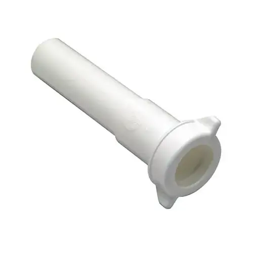 Lavatory Drain Extension Tube, With Nut & Washer, Plastic, 1.25-In. O.D. Tube x 8-In. Lavatory Drain Extension Tube, With Nut & Washer, Plastic, 1.25-In. O.D. Tube x 8-In.