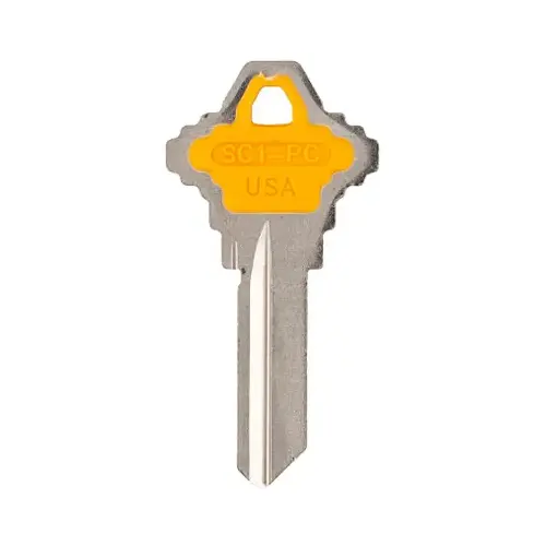 KABA ILCO SCHLAGE YELLOW KEY BLANK - pack of 5