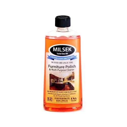 Furniture Polish & Multi-Purpose Cleaner, Orange Oil, 12-oz. Furniture Polish & Multi-Purpose Cleaner, Orange Oil, 12-oz.