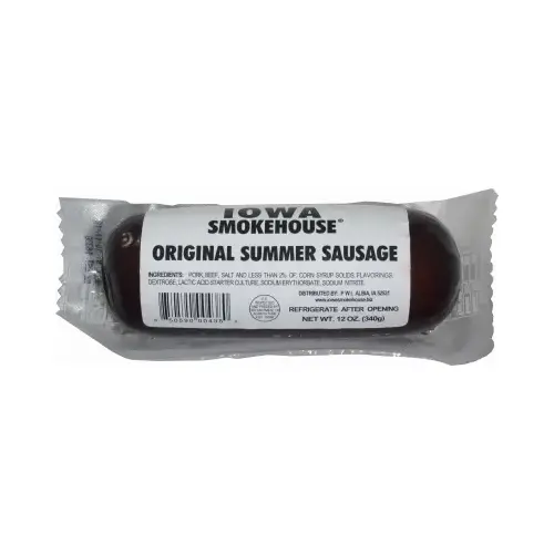Summer Sausage, Original, 12-oz. - pack of 12 Summer Sausage, Original, 12-oz. - pack of 12