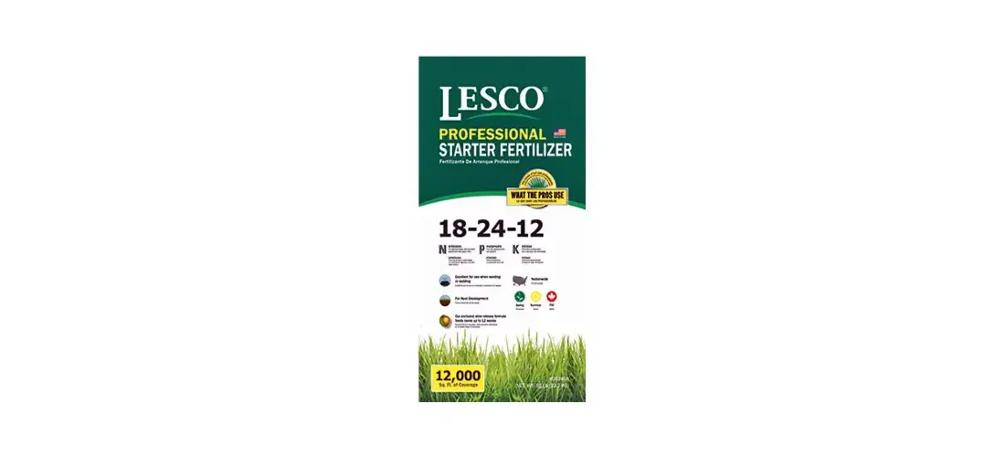 SITEONE LANDSCAPE SUPPLY LLC 052405 Starter Turf Fertilizer, 18-24