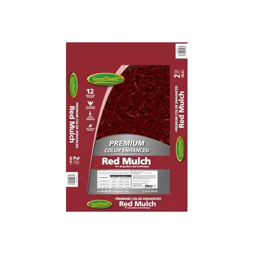 Colored Mulch, Red, 2-Cu. Ft. Colored Mulch, Red, 2-Cu. Ft.