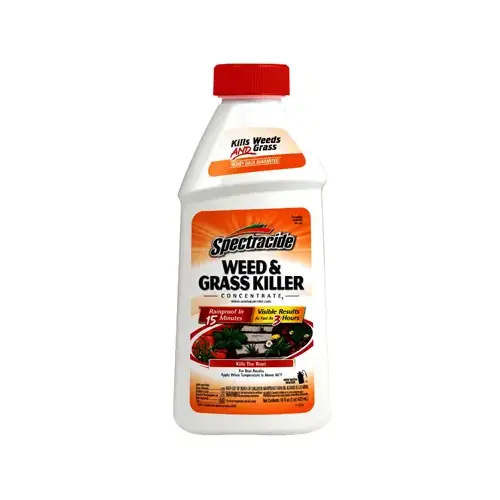Weed and Grass Killer, Liquid, Amber, 16 oz - pack of 6 Weed and Grass Killer, Liquid, Amber, 16 oz - pack of 6