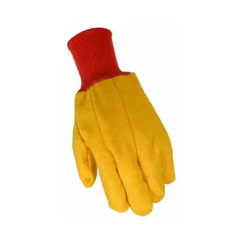 Work Gloves, Poly/Cotton Shell, Men's L - pack of 6 Work Gloves, Poly/Cotton Shell, Men's L - pack of 6
