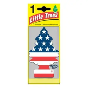 Little Trees U1P-10945 Car Air Freshener, Vanilla Pride