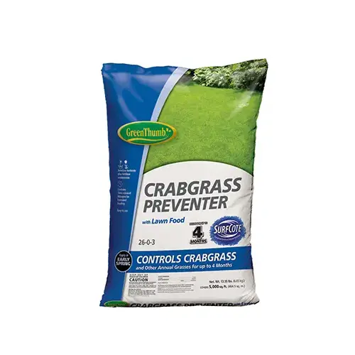 Crabgrass Preventer Plus Lawn Food, 26-0-3 Formula, 5,000-Sq. Ft. Coverage