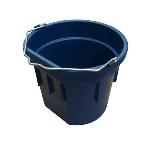 Utility Bucket, Flat Sided, Dark Blue Resin, 20-Qts. Utility Bucket, Flat Sided, Dark Blue Resin, 20-Qts.