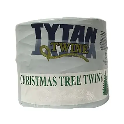 Christmas Tree Twine, White Tube, 5-Lb.