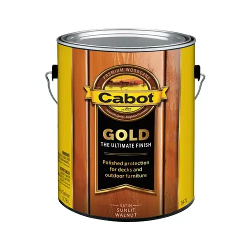 Gold Ultimate Wood Finish, Sunlit Walnut, 1-Gallon