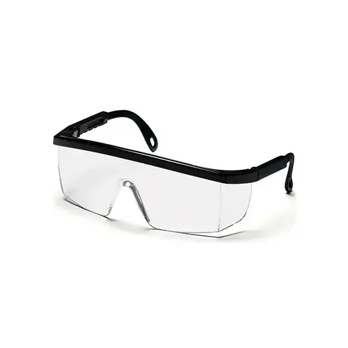 Wraparound Safety Glasses, Clear Wraparound Safety Glasses, Clear