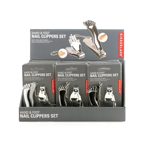Hand & Foot Nail Clipper Combo - pack of 24 Hand & Foot Nail Clipper Combo - pack of 24