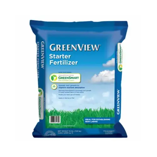 Starter Fertilizer, Covers 5,000 Sq. Ft., 16-Lbs. Starter Fertilizer, Covers 5,000 Sq. Ft., 16-Lbs.