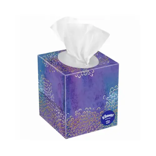 Facial Tissues, Ultra Soft, 3-Ply, 60-Ct.