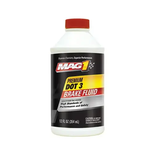 DOT 3 Premium Brake Fluid, 12-oz. DOT 3 Premium Brake Fluid, 12-oz.