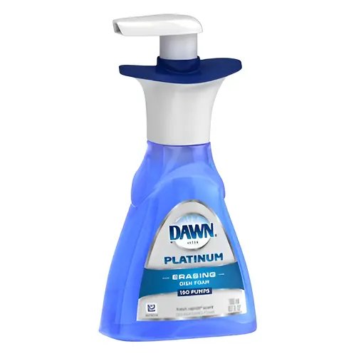 Platinum Dishwashing Foam, Fresh Rapids Scent, 10.1-oz. Pump