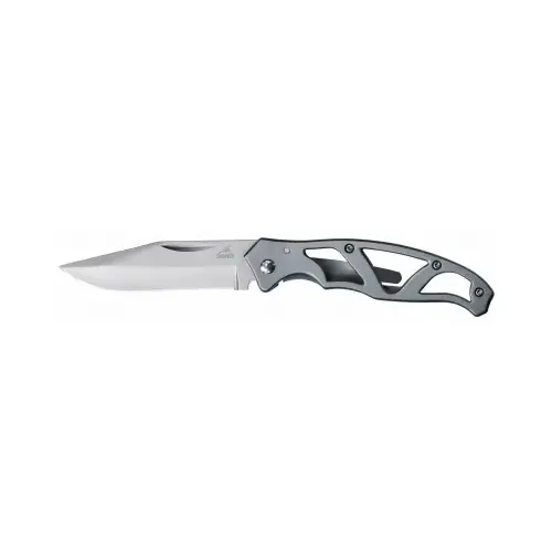 Knife Paraframe Mini Silver High Carbon Stainless Steel 5.25"