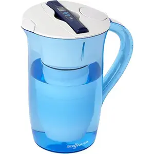 ZeroWater ZR-0810-4N Water Filtration Pitcher 10 cups Blue Blue