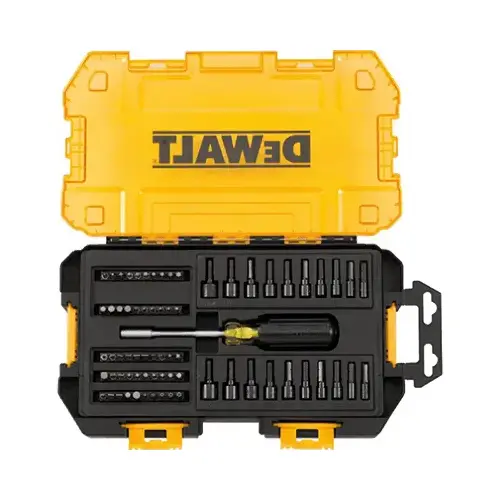 Multi-Bit & Nut Driver Set, SAE & Metric, 1/4-In., 70-Pc.