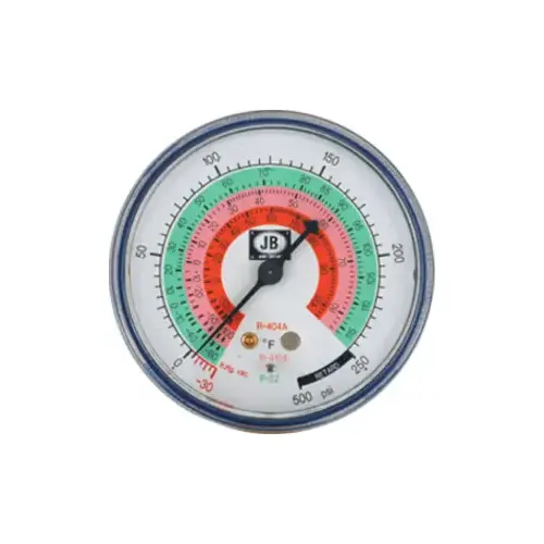 COMPOUND GAUGE 2-1/2 IN Blue