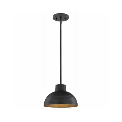 Pendant Light, 120 V, 1-Lamp, Oil Rubbed Bronze Fixture Pendant Light, 120 V, 1-Lamp, Oil Rubbed Bronze Fixture