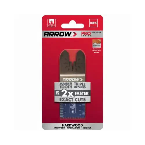 Japanese Tooth Hardwood Blade, 1-5/16" - pack of 10 Japanese Tooth Hardwood Blade, 1-5/16" - pack of 10