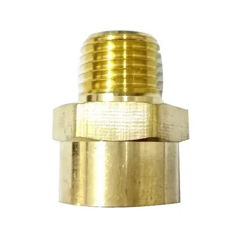 Compressor Reducer, 1/4 MNPT x 3/8-In. FNPT Compressor Reducer, 1/4 MNPT x 3/8-In. FNPT