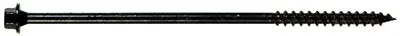 HILLMAN FASTENERS TimberTite Landscape Screws Black Ceramic 1/4 x 4-In - pack of 50 47812 HILLMAN FASTENERS TimberTite Landscape Screws Black Ceramic 1/4 x 4-In - pack of 50 47812